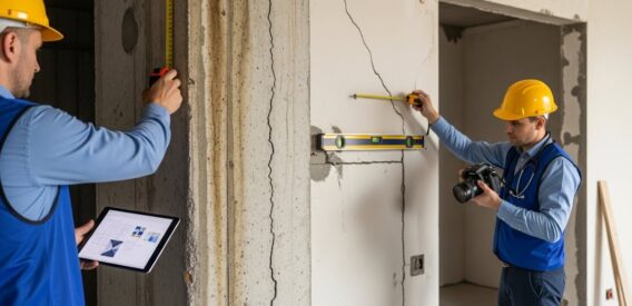 Como agir ao identificar infiltrações, trincas e recalques em edificações - Contratto